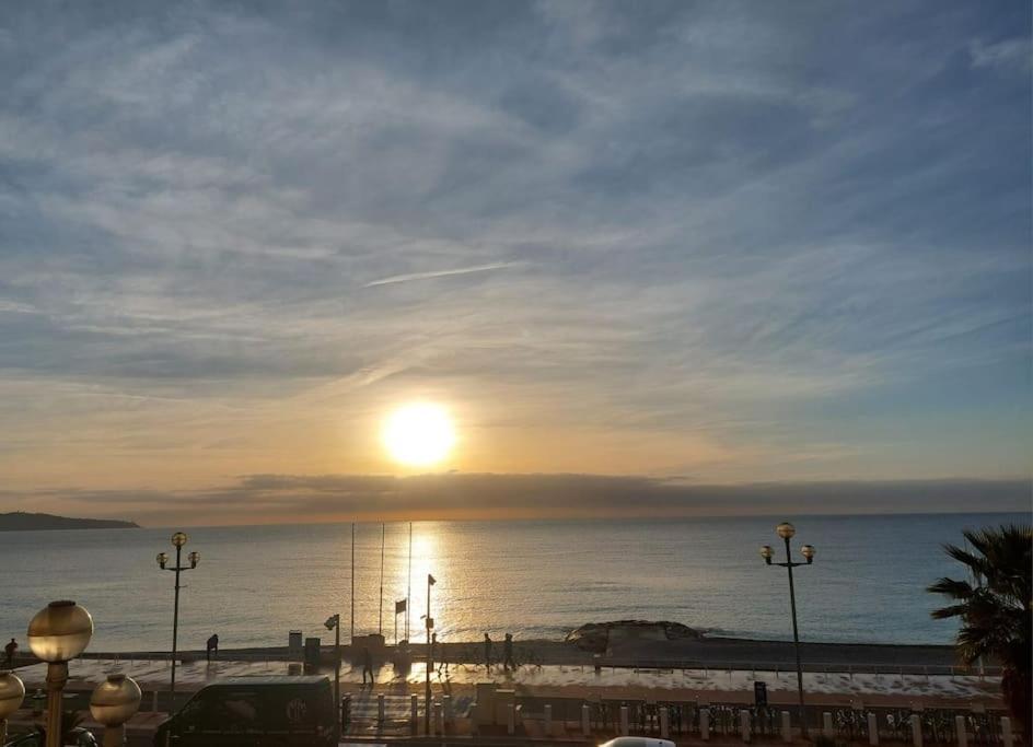 Nice Promenade Des Anglais Vue Mer Kültér fotó